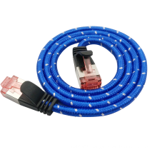 Nylon Braid  FTP CAT.5e patch cable Lan Patch Cord Cat6 Cable